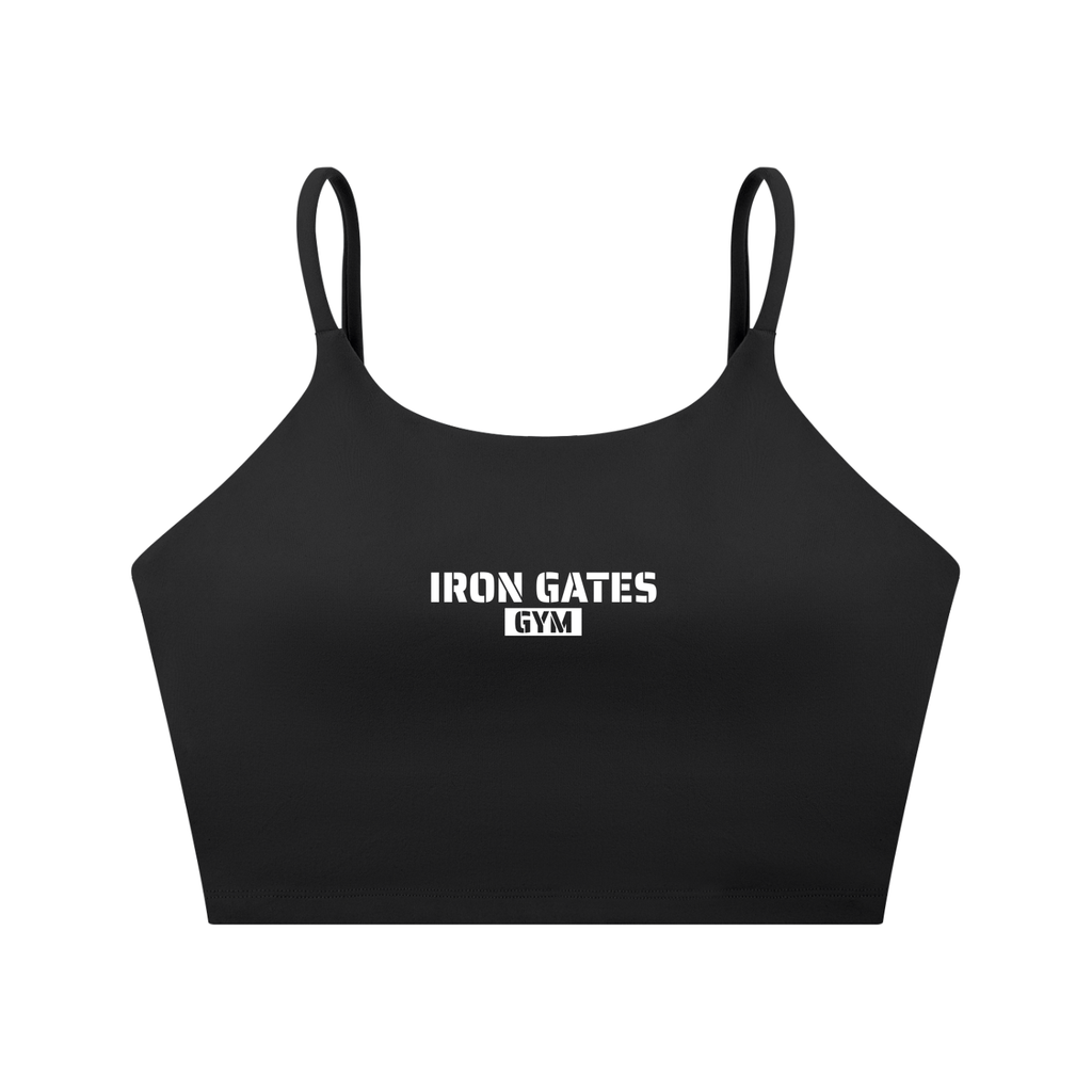 Spaghetti Strap Yoga Sports Bra